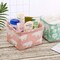 6 Pieces Foldable Storage Basket - Small Collapsible Canvas Containers Organizers with Handle for Home Decor or Storing Toys, Keys, Sundries, Little Crafts. (Style A)